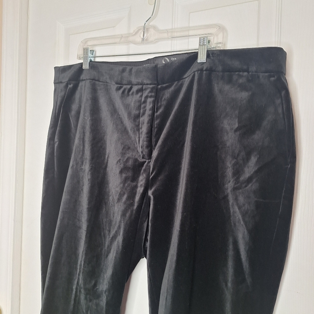 J Crew Kate Straight Leg Velvet Pants NWT Size 20 - Picture 3 of 10